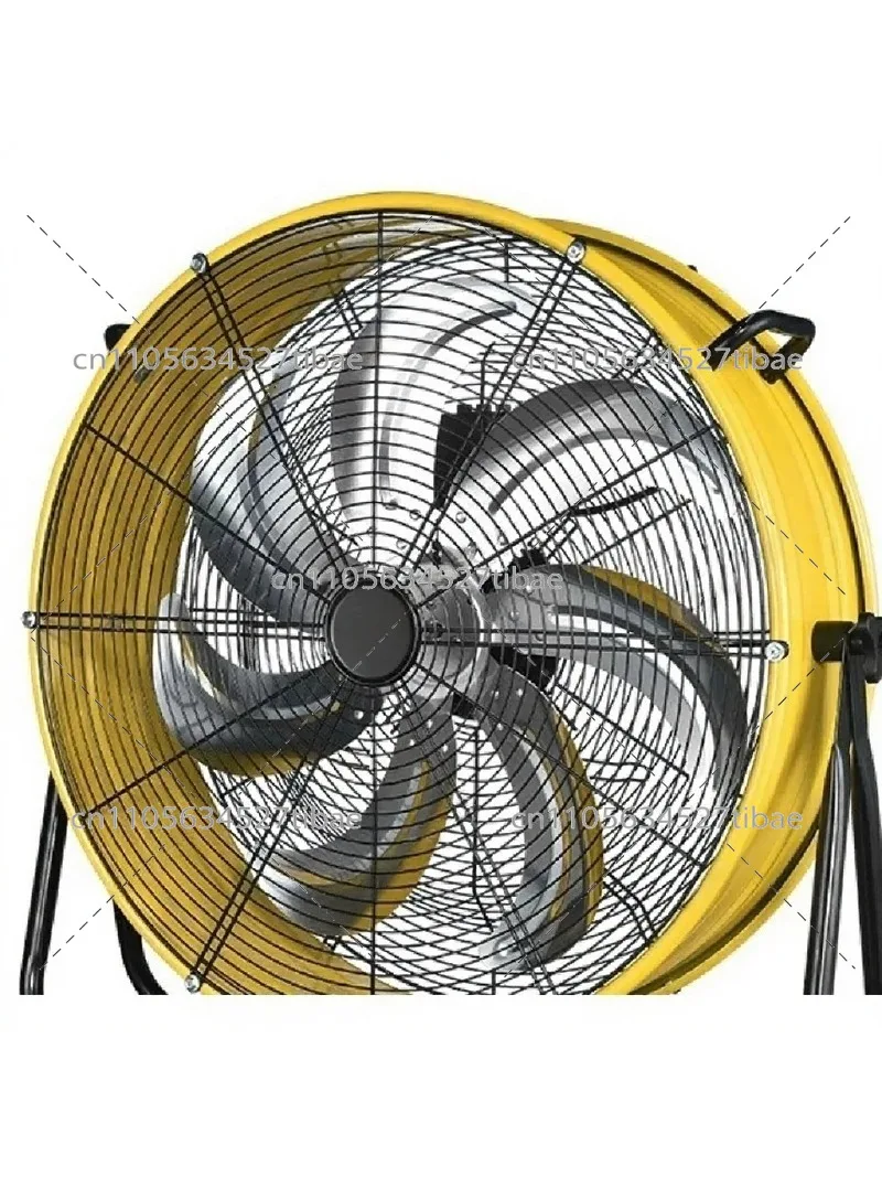 20 inch Industrial Drum Fan, 3 Speed Adjustable High Velocity Floor Blower for Workshop Garage Cooling Ventilation