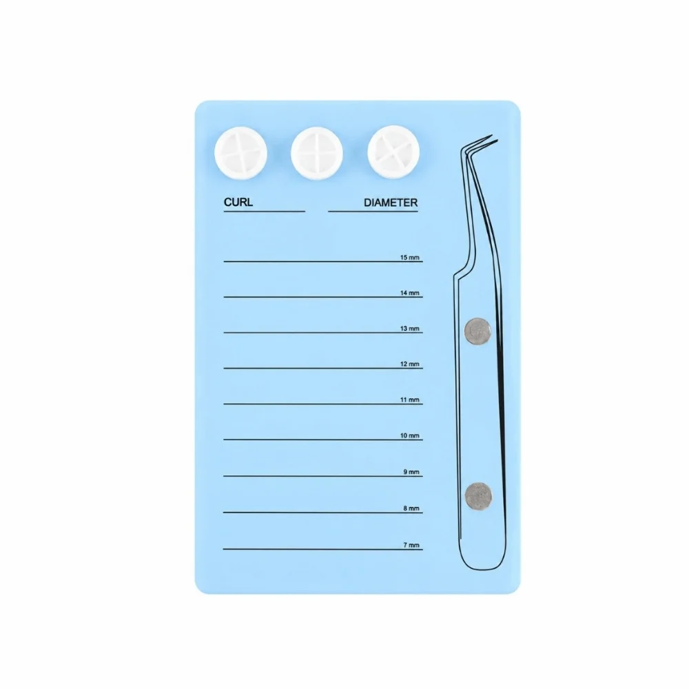Magnetic Eyelash Holder Scale Plate Professional Eyelash Extension Tray Multi-functional Reusable False Eyelash Display Board