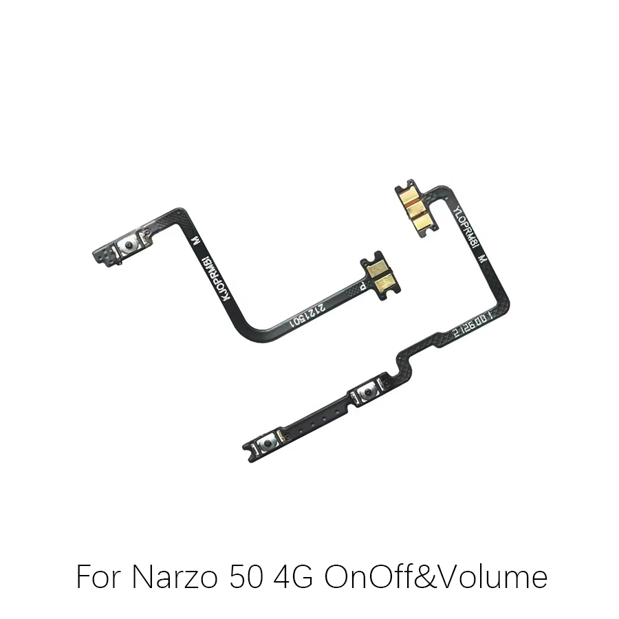 For Oppo Find X X2 X2Lite X2Pro X3Lite X3Pro Narzo30 30A 30Pro Narzo50 50A 50i Prime Power Button volume Flex Cable OnOff