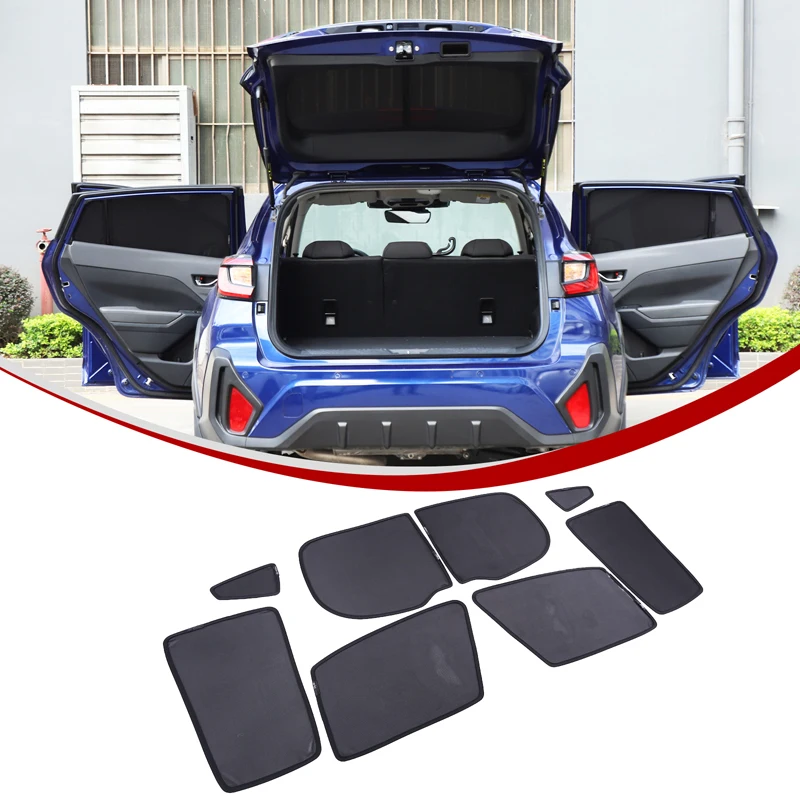 

For Subaru Crosstrek 2024 + Car Sun Shade UV Protection Car Curtain Car Window Sunshade Sun Visor Summer Protection Window