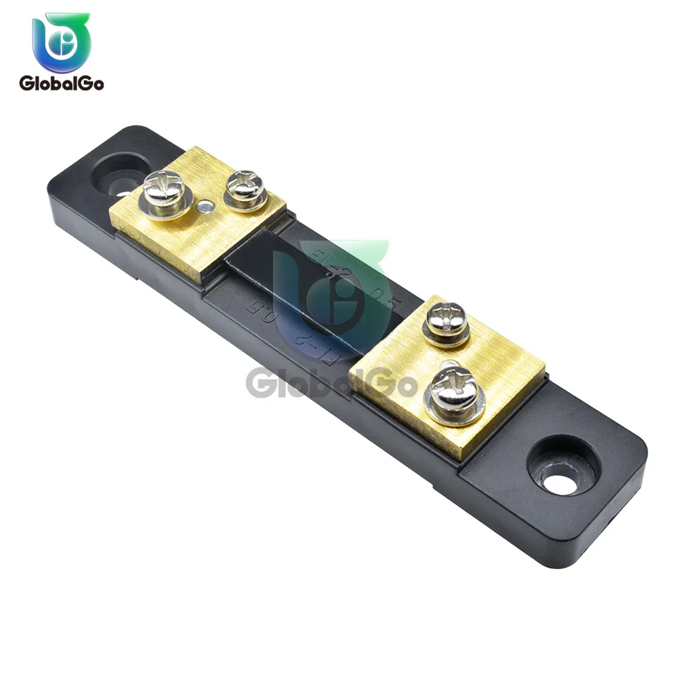 External Shunt 10A 20A 30A 50A 75mV Current Meter Shunt Resister for Digital Voltmeter Ammeter Wattmeter Meter