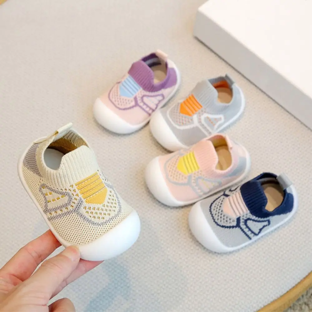 

Mesh Design Breathable Mesh Baby Shoes Anti-slip Bottom Breathable Fabric Non-slip Baby Shoes Soft Sole Lightweight
