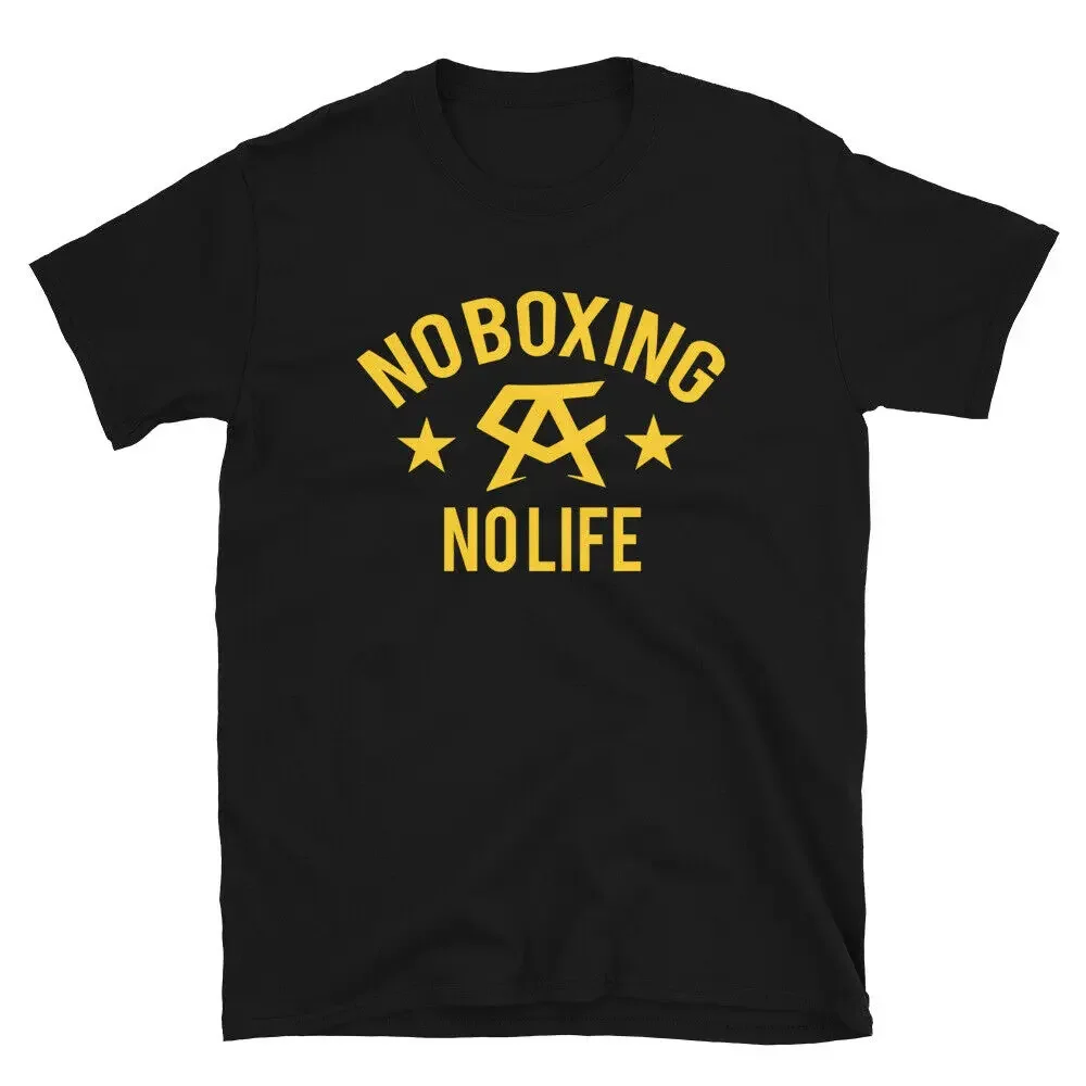 No Boxing No Life. Muay Thai MMA Mexican boxer Canelo T-Shirt. Summer Cotton O-Neck Short Sleeve Men's T Shirt New Size S-3XL