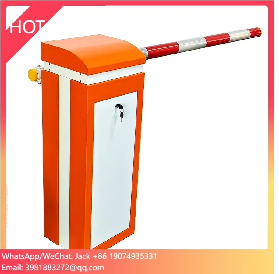 Remote Control 0.6s Automatic Barrier Gate Remotely Control RFID Card Recognition Support Loop Detector With CE Certificate