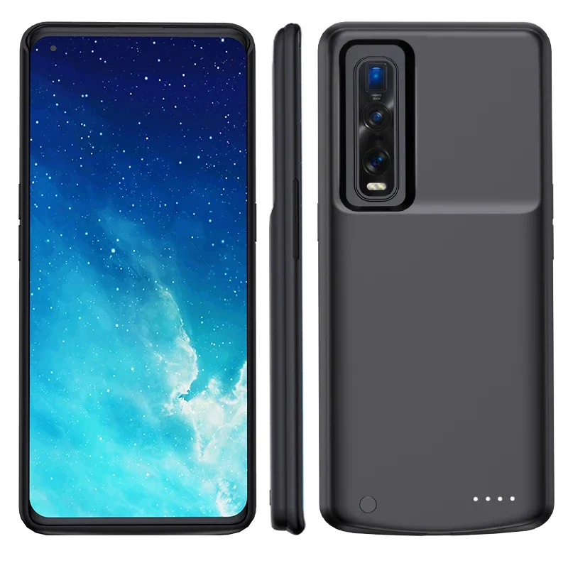 For OPPO Find X2 Pro Battery Case Find X2 Power Bank Battery Charging Cover Silm Silicone Shockproof Battery Charger Case