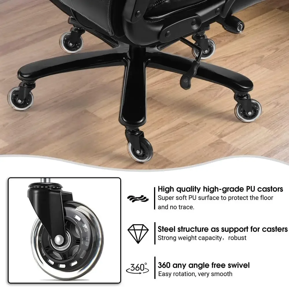 Grande et Haute Chaise de Bureau Artérielle pour RapPeople, Siège à Ressort Large, avec RapDuty, 400