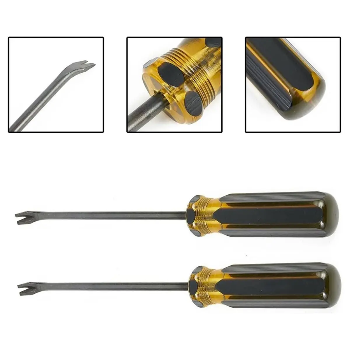 【Limited Offer】2PCS Upholstery Puller Tool with V Shaped Head for Effortless Tack and Staple Lifting