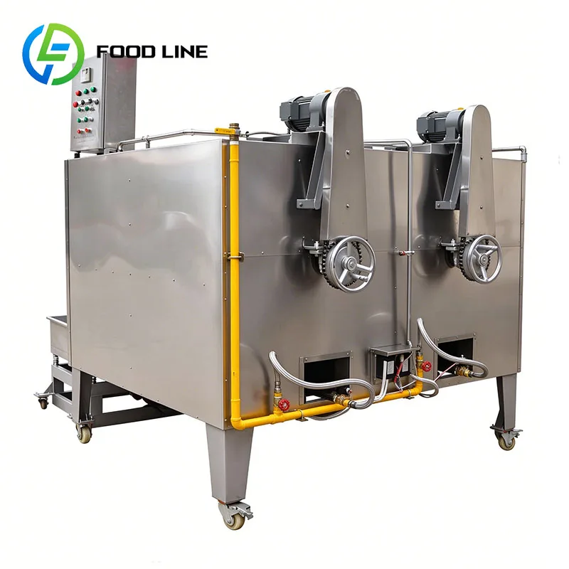 Industrial Nut Roaster Commercial Nut Roasting Machine Automatic Roaster Hazelnut Almond Peanut Pistachio Customized