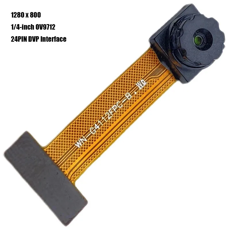 1Pcs/5Pcs 1MP HD 1/4 Inch OV9712 720P Camera Module FF 60° 30fps FPC 24PIN DVP Interface 1280x800