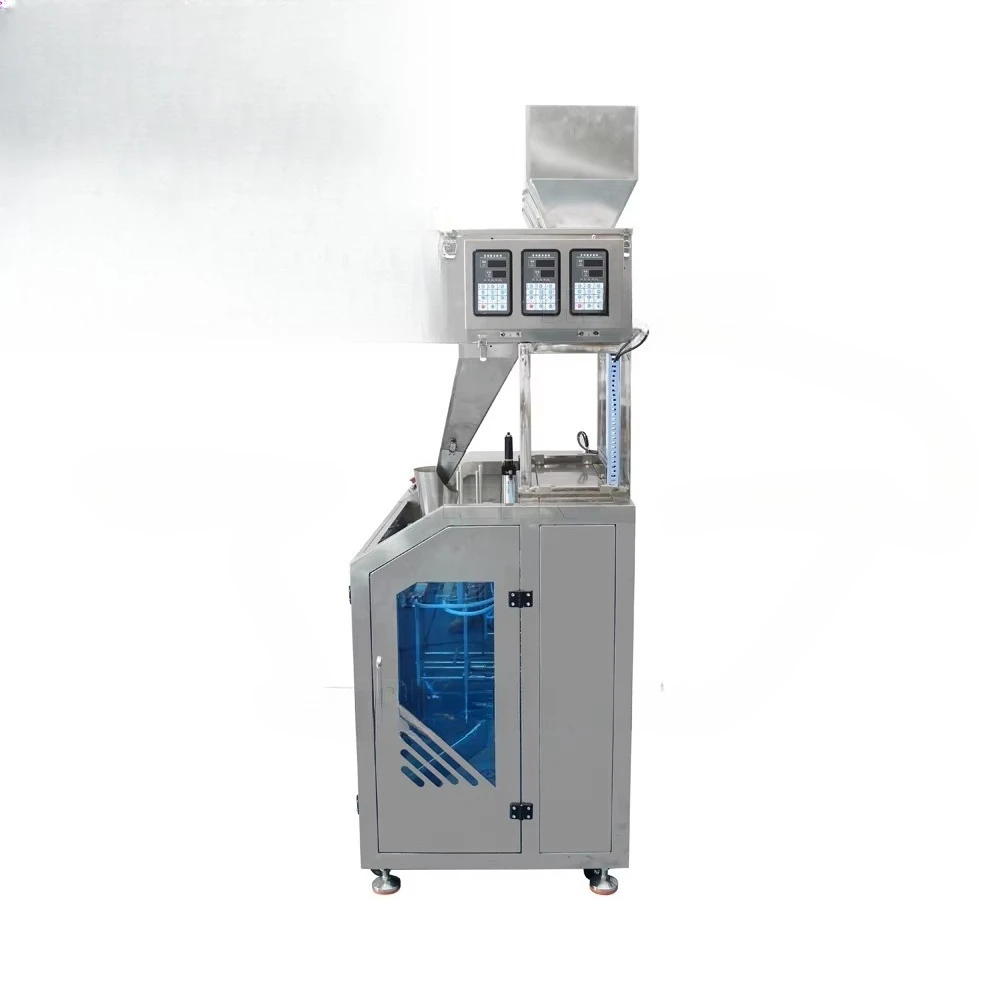 HZPK Automatic Food Tea Powder Coffee  Plastic Paper Zip Stand up Bag Pouch Filling Sealing Printing Packaging Machine