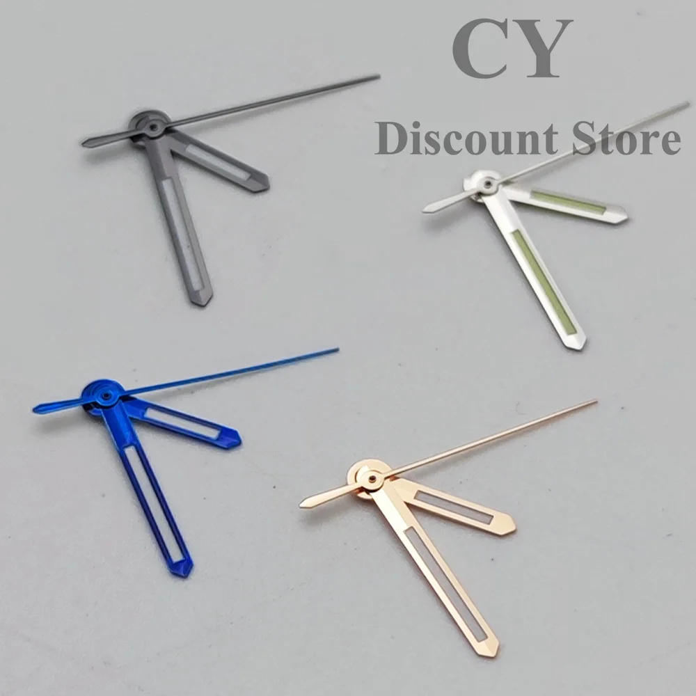 NH35 Watch Hands Silver Blue Gold Hands Green Luminous Fit NH35 NH36 ETA2824 2836 Miyota8205 8215 DG2813 3804 PT5000 Movement