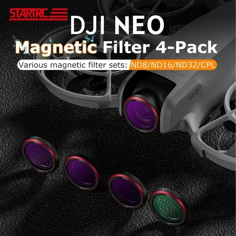 For ND Filters Set Camera ND8/16/32 UV CPL Optical Glass Camera Lens Filter Kit for DJI Neo Drone Accessories Lens Protector