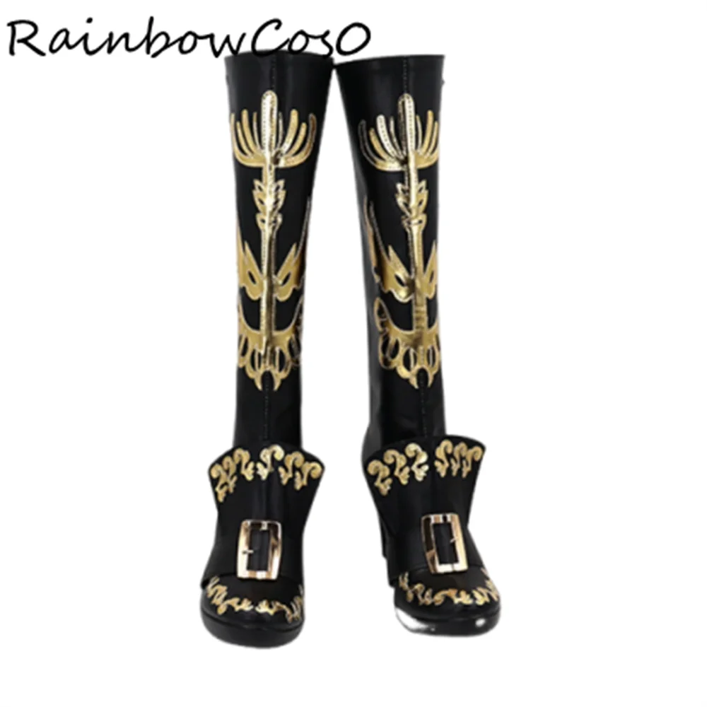 Ciel Phantomhive 블랙 버틀러 코스프레 신발 부츠 게임 애니메이션 할로윈 크리스마스 RainbowCos0 W4552