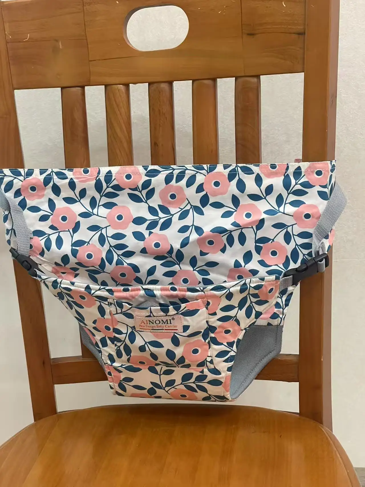 

Baby Harness Seat for High Chair, Portable Feeding Seat Belt with Strap Toddler Safety Seat Belt Foldable Baby Booster Harness B