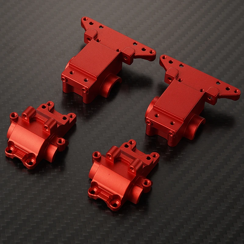 

RCGOFOLLOW 1/18 Aluminum Alloy Silent Performance Gear Box RC Upgrade Part Rc Gear Box For Traxxas Latrax RC Car Part