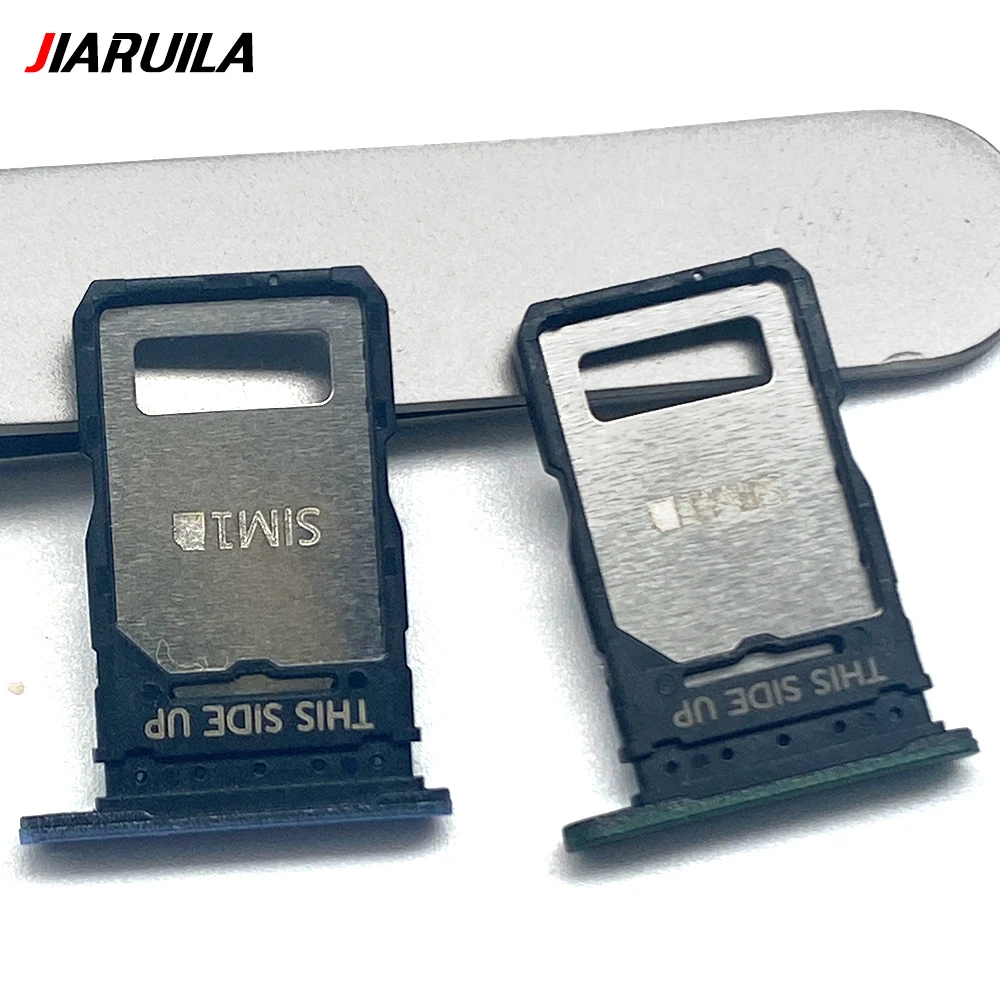 10Pcs, Sim Card chip slot drawer tray Holder Part For Moto G67 G77 G64 G45 G71 5G G96 G56 G62 G51 G54 G06 G86 Power G40 Fusion