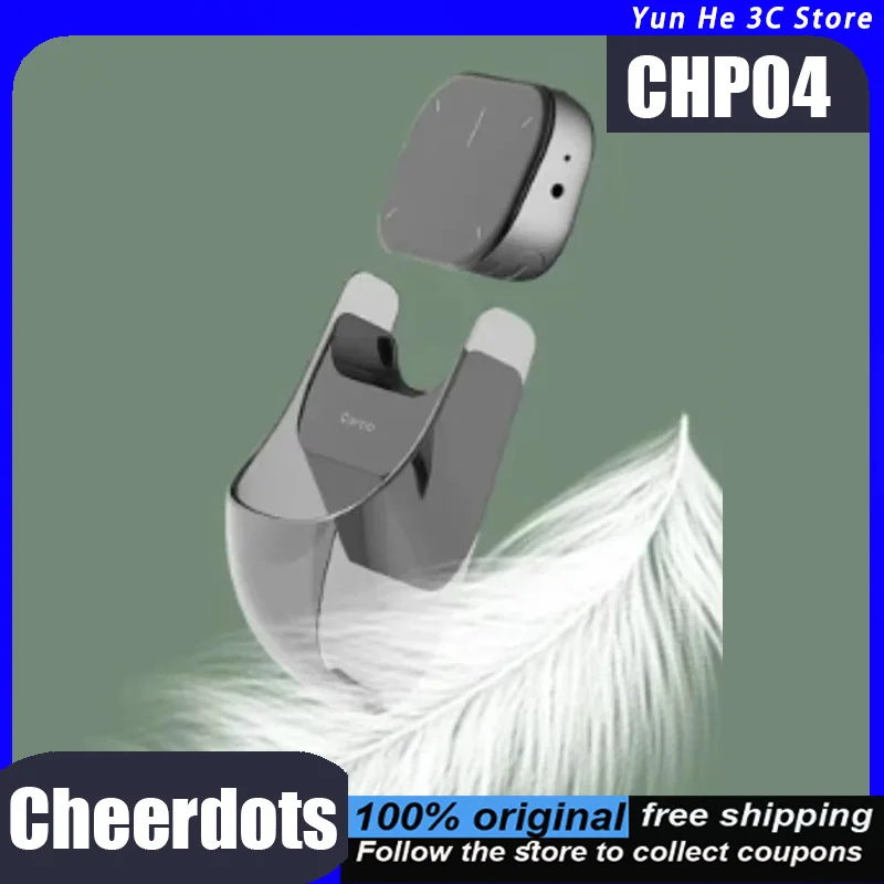 Cheerdots 2 Detachable Air Mouse Smart AI Magnetic Attachment Detachable Wireless Bluetooth Gaming and Office Use Minimalist