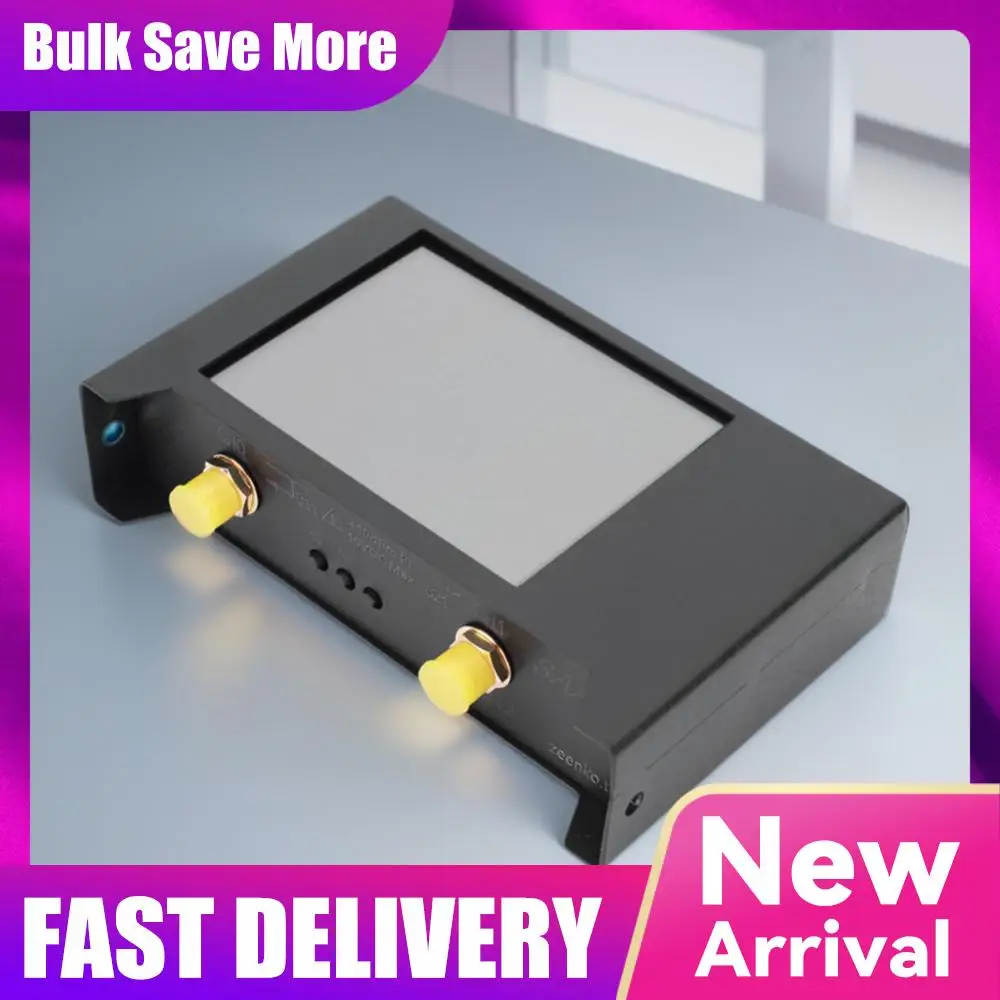 

NanoVNA V2 HF VHF UHF VNA 50kHz-3GHz SAA-2 Antenna Analyzer Built-in 2000mAh Battery Handheld Vector Network Analyzer