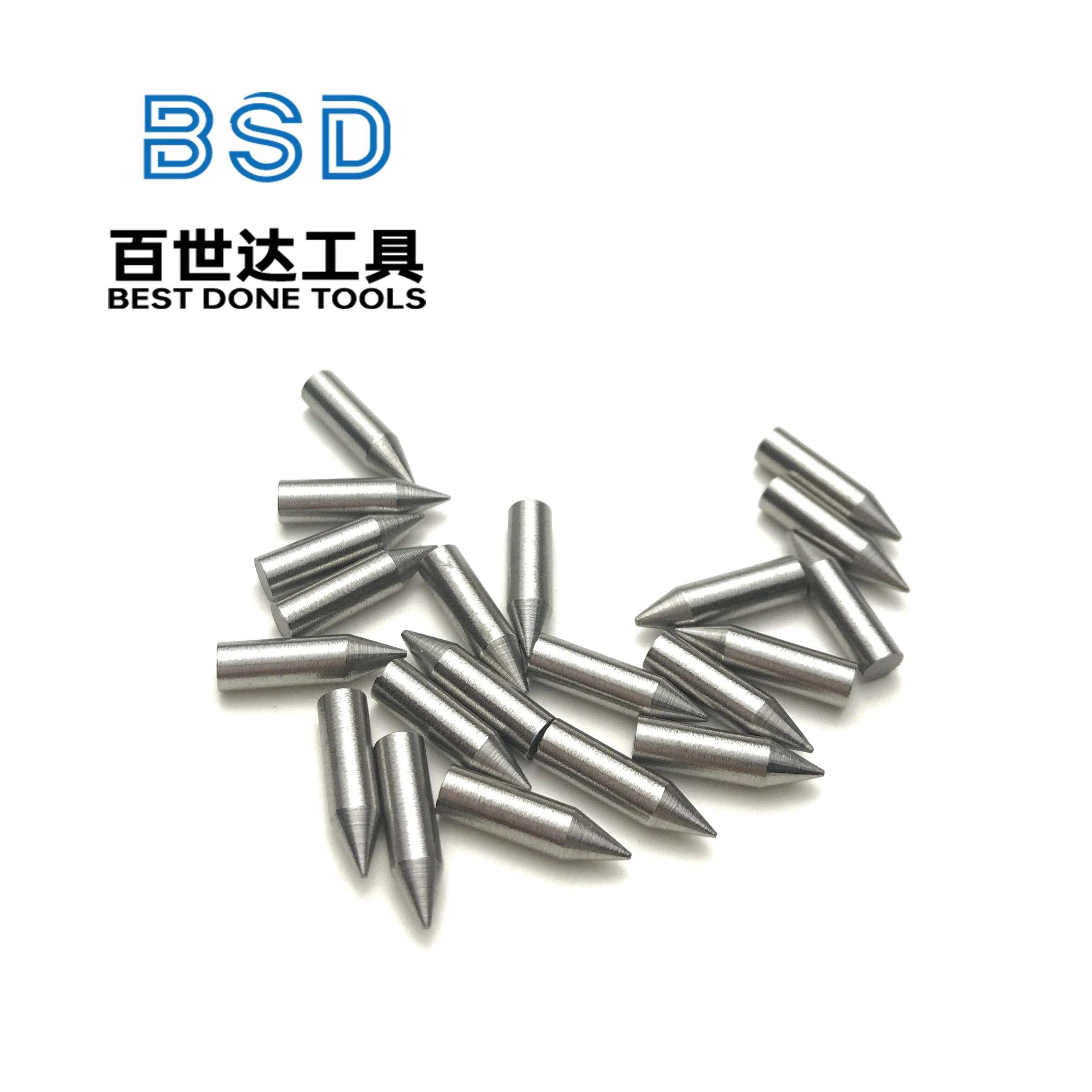 20Pcs 10%co round rods dia.3*11mm Stock fine grain size tungsten carbide needle for engraving