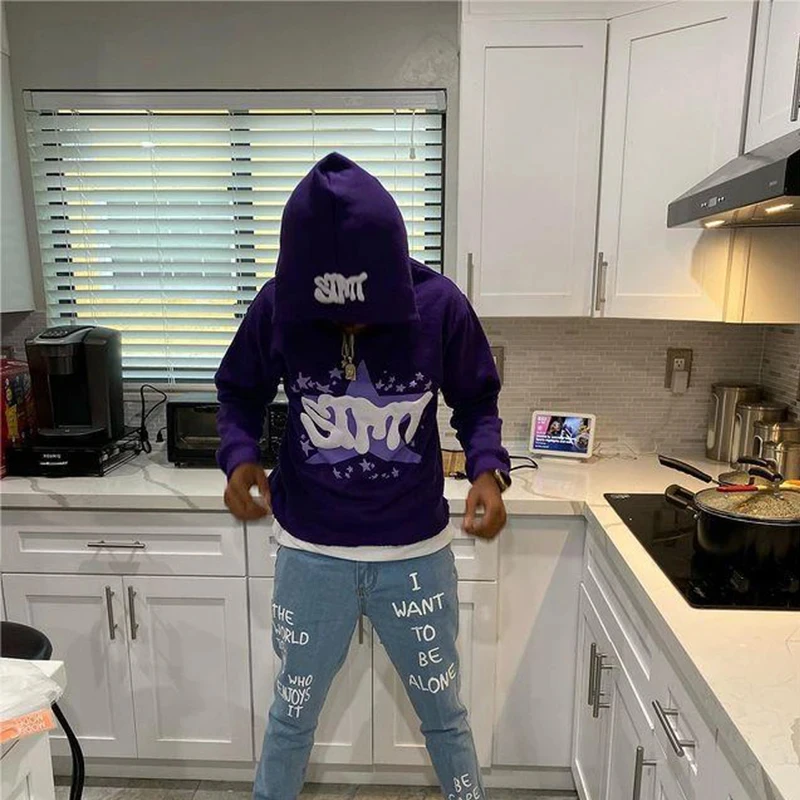 Y2K Hoodie Harajuku Hip Hop Letter Printing Oversized Hoodie Punk Dance Clothes For Men and Women Street Fashion Tops