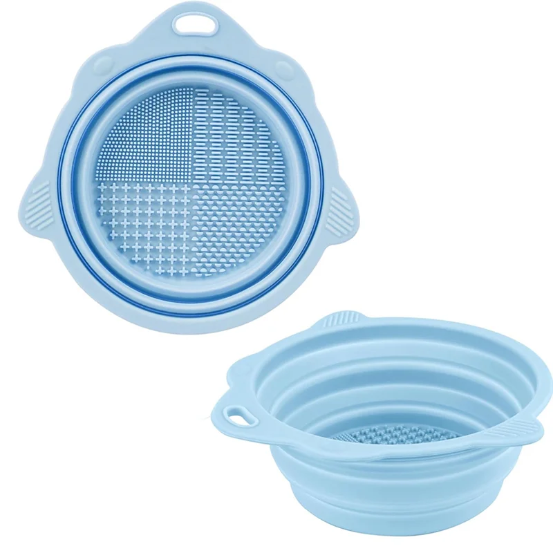 

Комплект из 2 складных кистей для чистки кистей, шайба для чистки, чашка для промывания акрила, акварели, масляной живописи