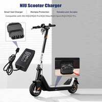 53.5V 2A Charger for NIU KQi Air/KQi3/KQi3 Pro/KQi3 Max/KQi3 Sport/KQi2/KQi2 Pro, 46.8V Battery Charger for NIU Electric Scooter
