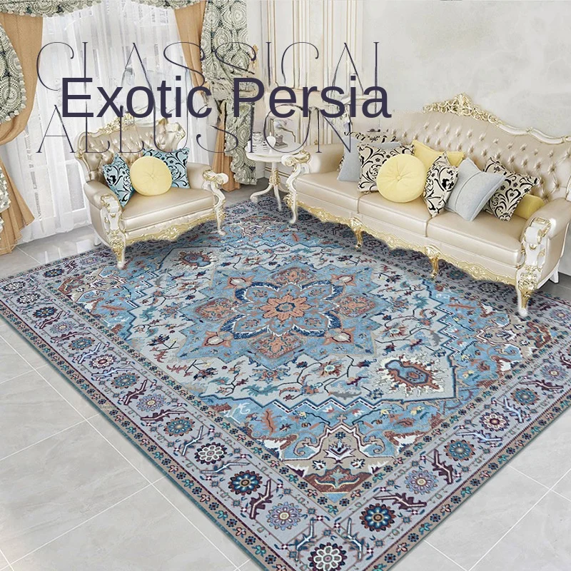 VIKAMA 1PC Persian living room carpet floor mat exotic ethnic pattern carpet sofa coffee table carpet 