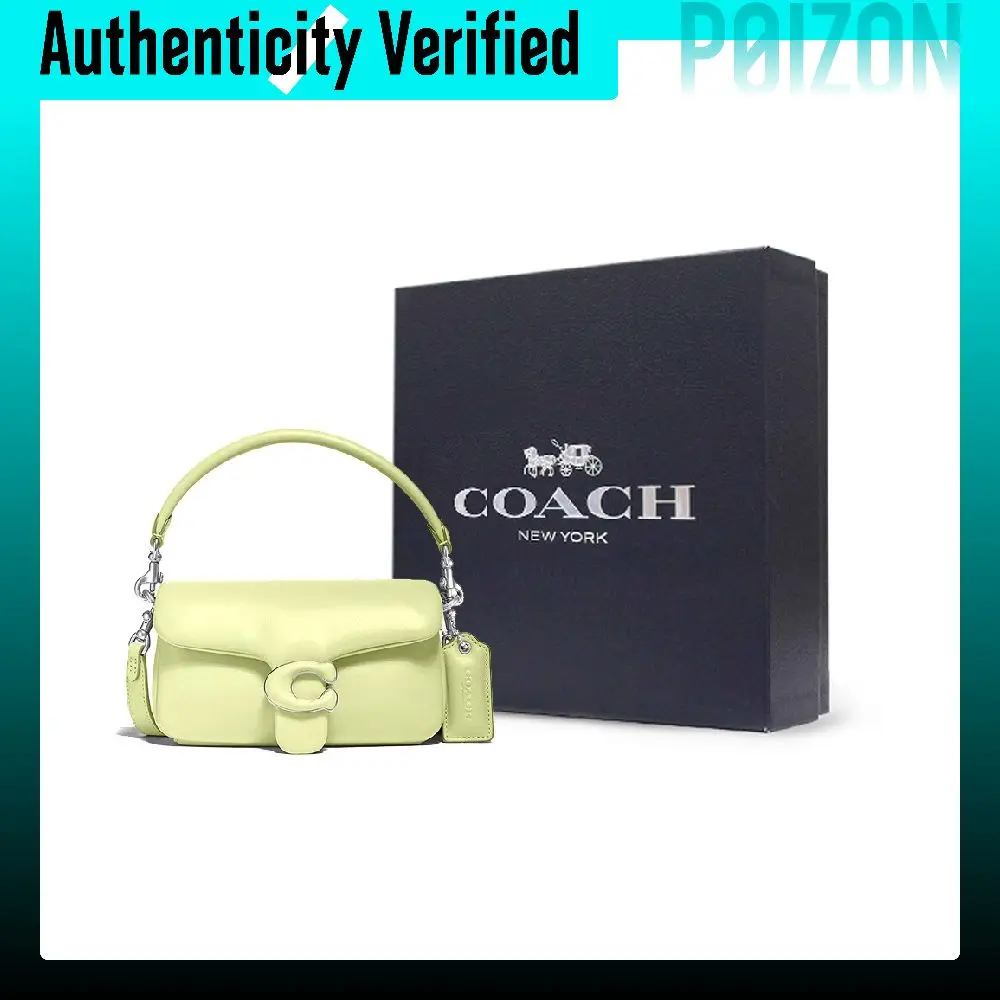 COACH Tabby Nappa Leather Shoulder Bag, Pillow Bag, Shoulder Bag, Crossbody Bag, Handbag Mini Women's C3880-LHM97