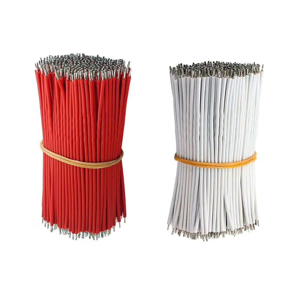 Tooyful 100 قطعة المعلبة النحاس 22AWG خمر سلك الغيتار كابل ل ST نمط مكبر صوت الجيتار الكهربائي 80 مللي متر