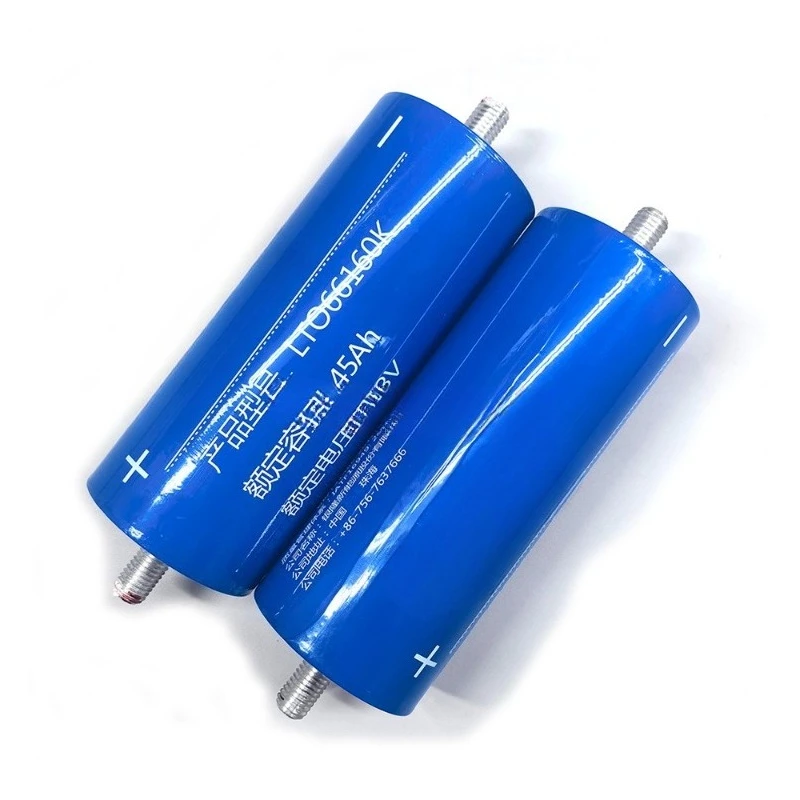 

10C discharge cylindrical A-grade lithium titanate battery 2.3V LTO battery, 66160 45Ah