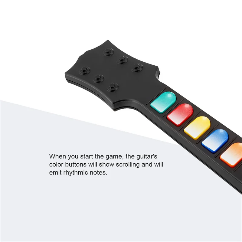 Doyo-controlador de guitarra inalámbrico para juegos de Wii Guitar Hero y Rock Band, Joystick remoto, consola, no incluye Rock Band 1