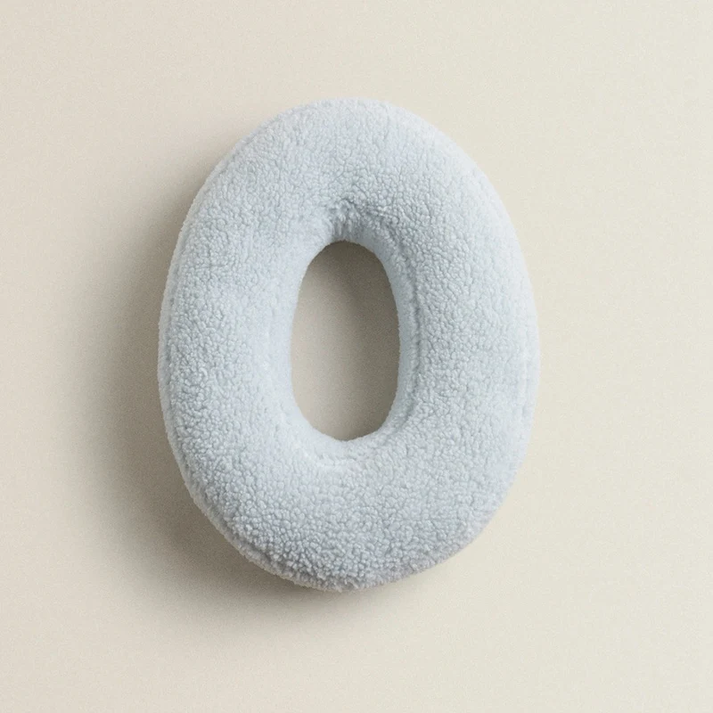 30cm Cartoon Colorful Letter Plush Doll Pillow ABCDE Yellow Green Red White Letter Plush Toy Teach Children English Home Decor