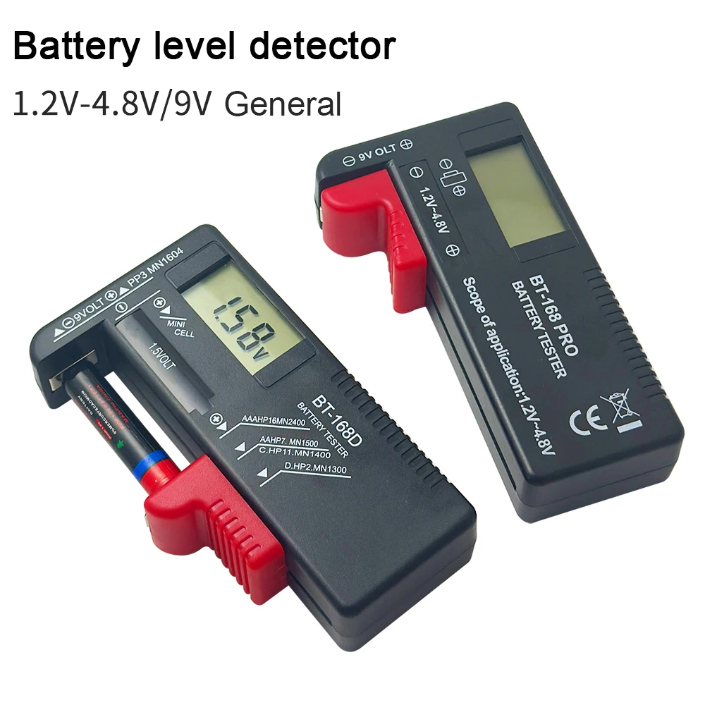 BT-168PRO BT-168D Digitaler Lithium-Batteriekapazitätstester, Lastanalysator mit Anzeige, Prüfung von AAA-, AA- und Knopfzellen, Universeller Tester – Detail 9