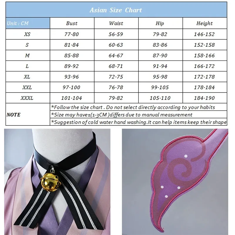 ROLECOS Game Genshin Impact Yumemiruki Mizuki أزياء تنكرية Tapirus Somniator خادمة النساء أزياء الهالوين بدلة الحفلات النسائية