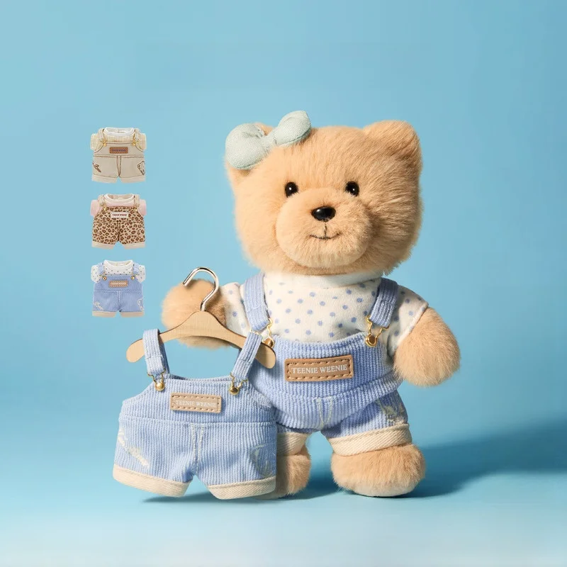 teenie-weenie-bearova-bear-doll-26-new-women's-overalls-bear-pendant-keychain-fashionable-accessory-for-ladies