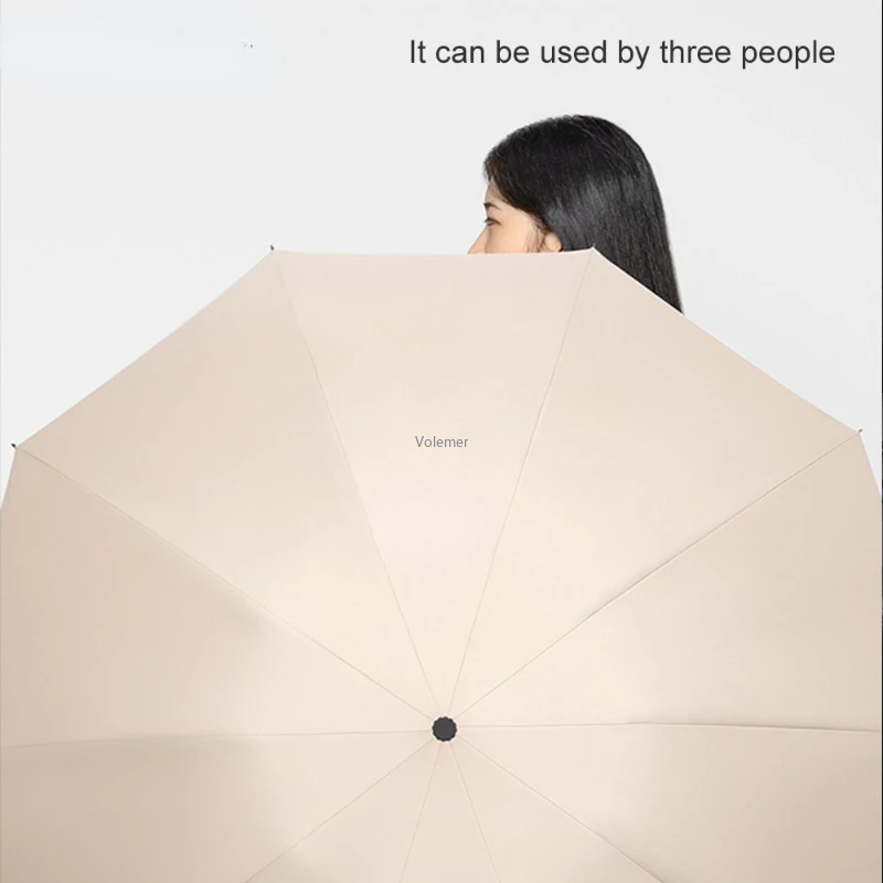 Youpin مظلة التلقائي بالكامل Unbrella كبيرة ل 2 الناس للطي عكس المرأة مظلة مقبض مع LED ل في الهواء الطلق السفر