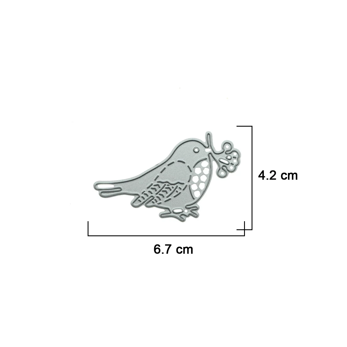 Small Metal Cutting Die Cuts Bird Pattern Punch Stencil For Scrapbooking Photo Album Paper Craft Decorating Postcard Making