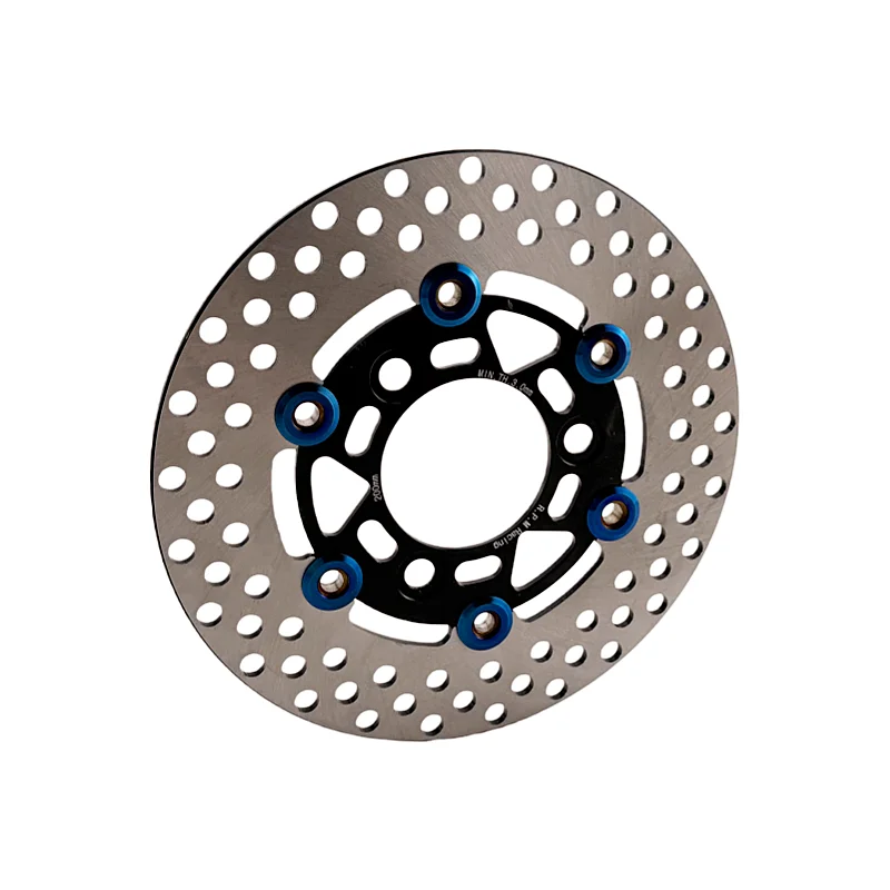 Universal For DIO AF27 AF28 AF18 ZX AF34 AF35 AF36 motorcycle Aluminum alloy Floating brake discs 200mm Rapid cooling brake pads