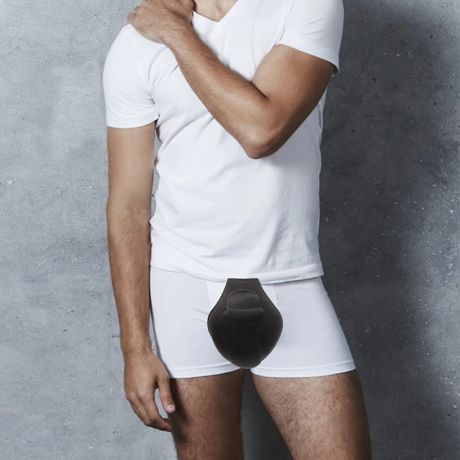 

2pcs Bulge Pads Thick Black White Sponge Underwear Briefs Enlarge Cup Swimming Trunks Protection