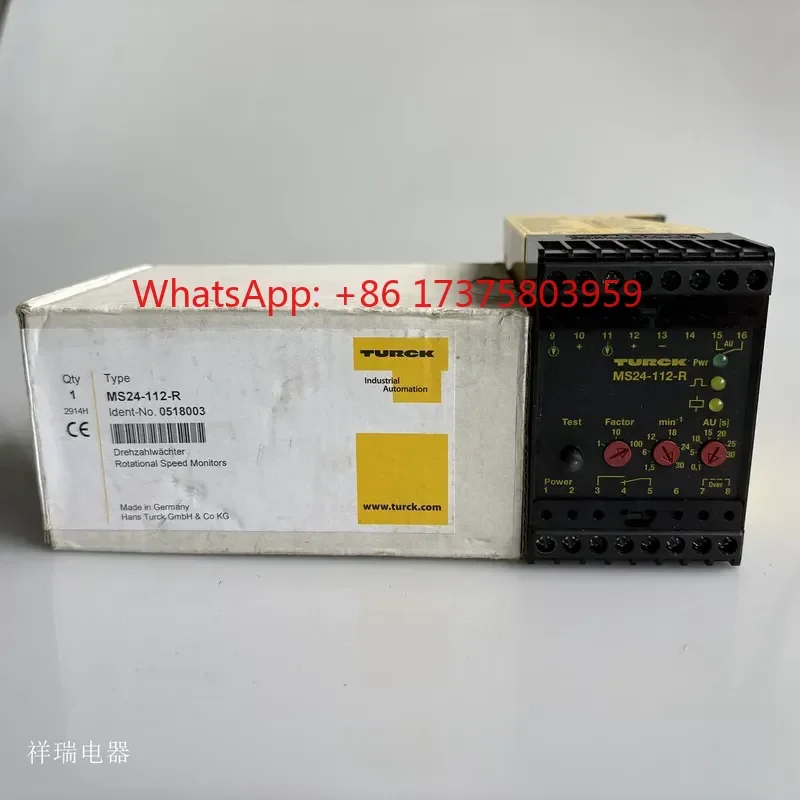 Original TRUCK Turck Safety Relay Module MS24-112-R 20-250VAC/DC Inquiry
