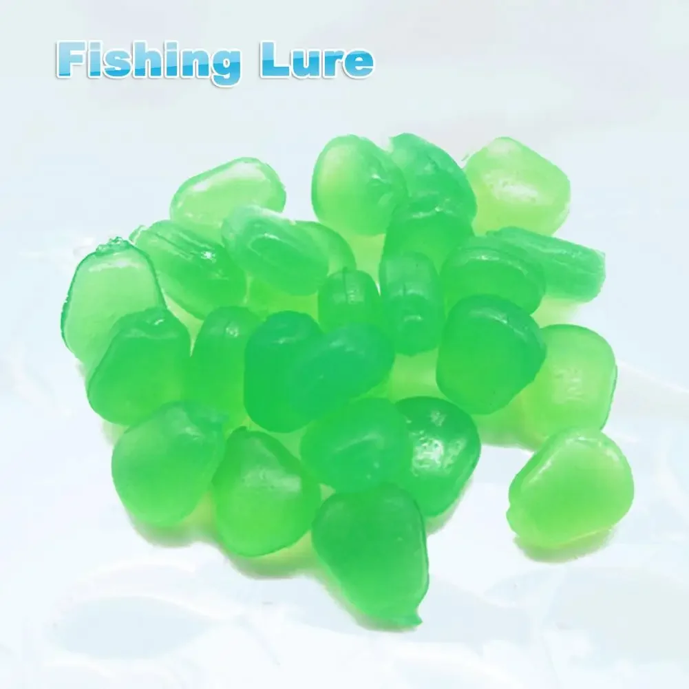 30Pcs/Pack  Fishing Lure Convenient Corn Smell Soft Bait Solid Color Soft Bait  Soft Bionic Freshwater Corn Bait for Angling