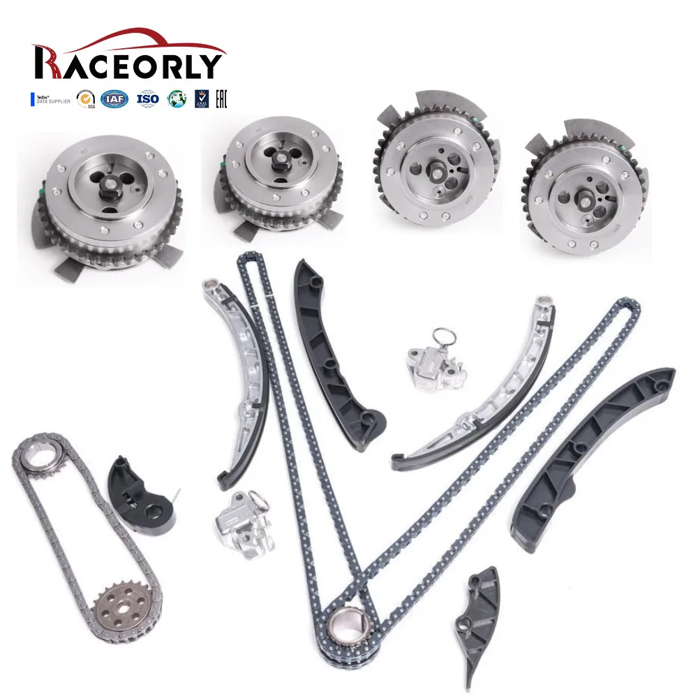 RACEORLY Timing Chain Kit Sprocket For Land Rover Discovery LR4 3.0L AJ126 306PS