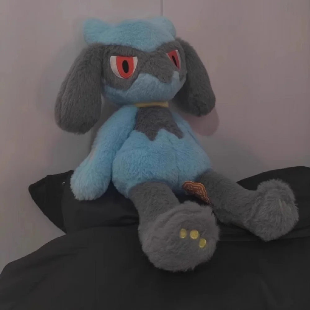 포켓 몬 루카리오 코스프레 소품 애니메이션 30cm 높이 만화 마스코트