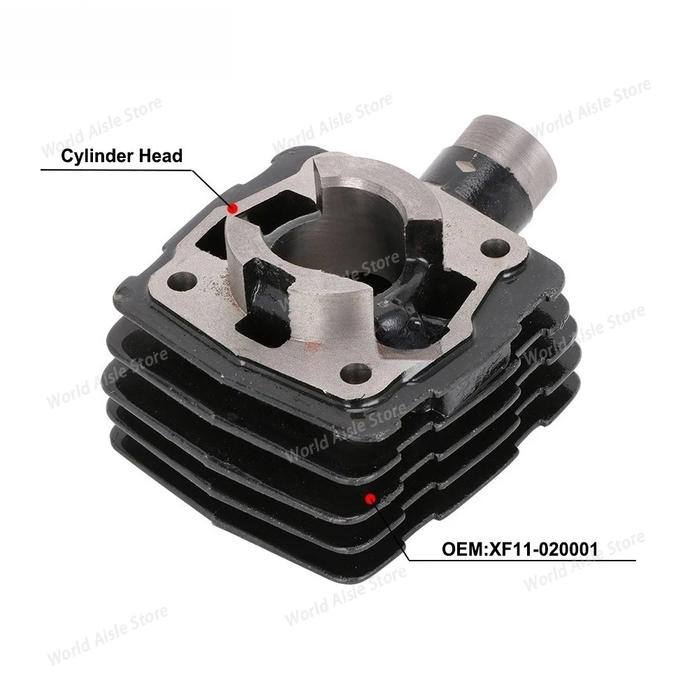 Aluminum Alloy Cylinder Liner, Off-road Motorcycle Engine Accessory for KTM 50SX, 60SX, 65SX