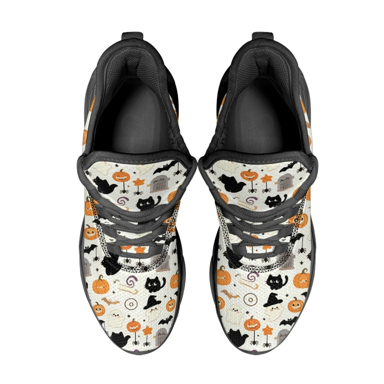 PENSTROLL PENSTROLL Spooky Theme Casual Men's Racing Shoes for Mens Mesh & EVA New Arrival Gym All Season