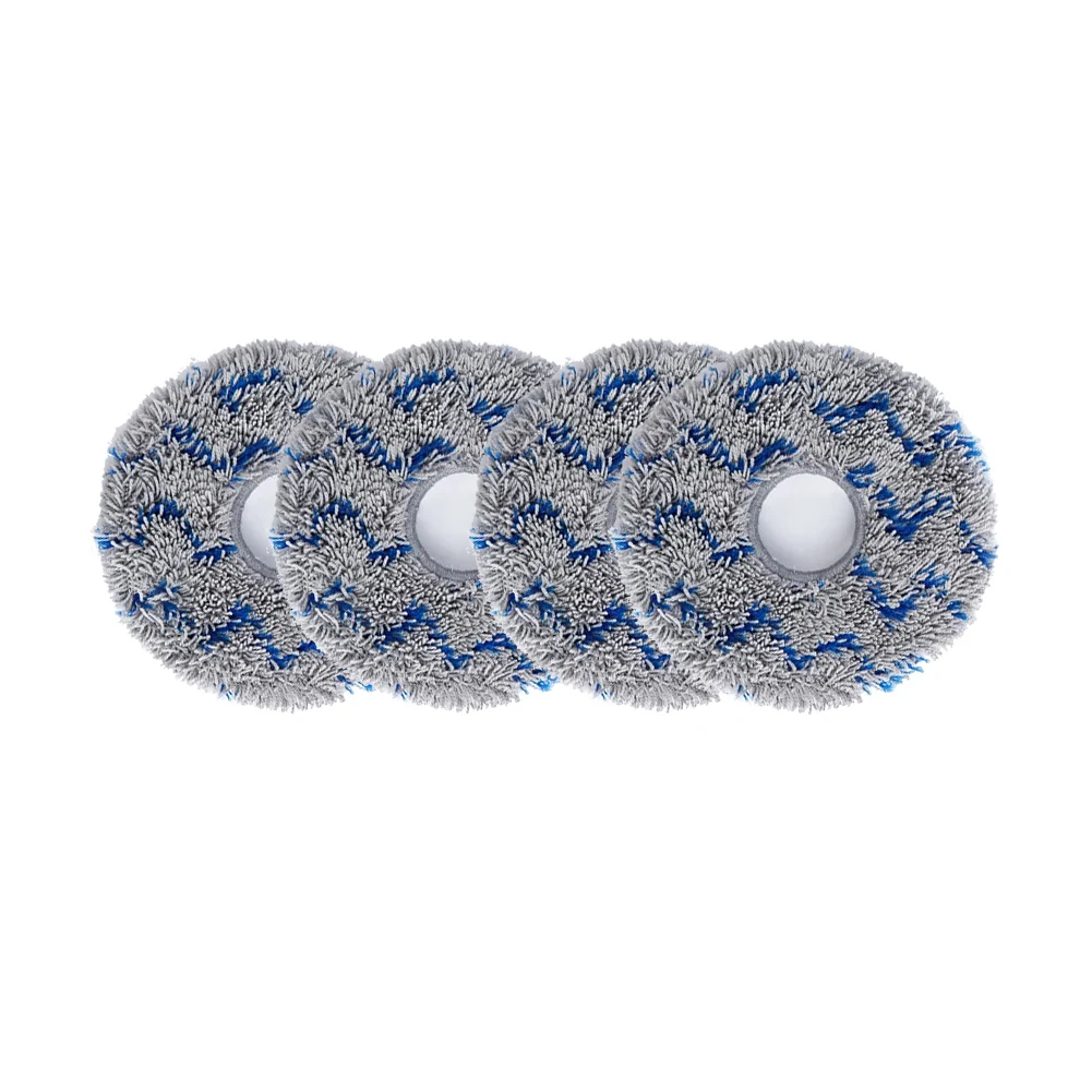 4PCS Vacuum Cleaner Mop Cloth Rag Pad For Ecovacs Deebot X1 TURBO OMNI Vacuum Cleaner Parts Accessories