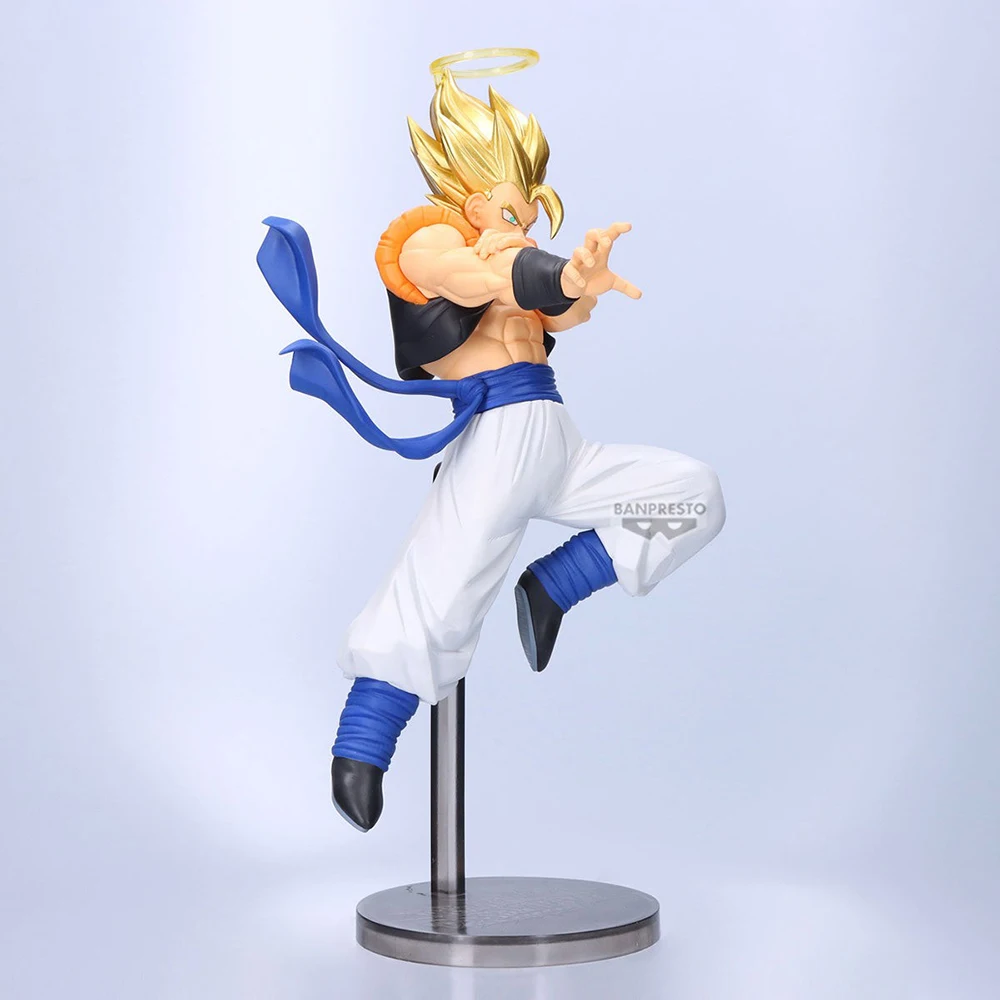 100% original bandai espíritos banpresto dragon ball z dokkan batalha gogeta ssj anime figura coleção série modelo brinquedos