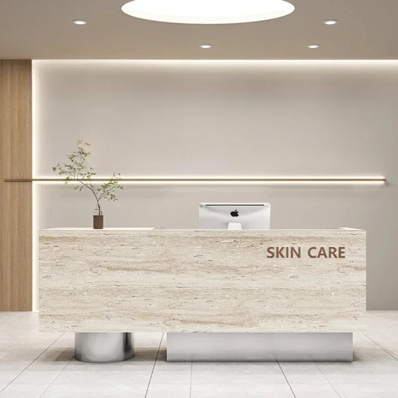 

Nordic Modern luxury clothing store checkout page store small bar barber shop front desk women's clothingstore Nakajima cabinet