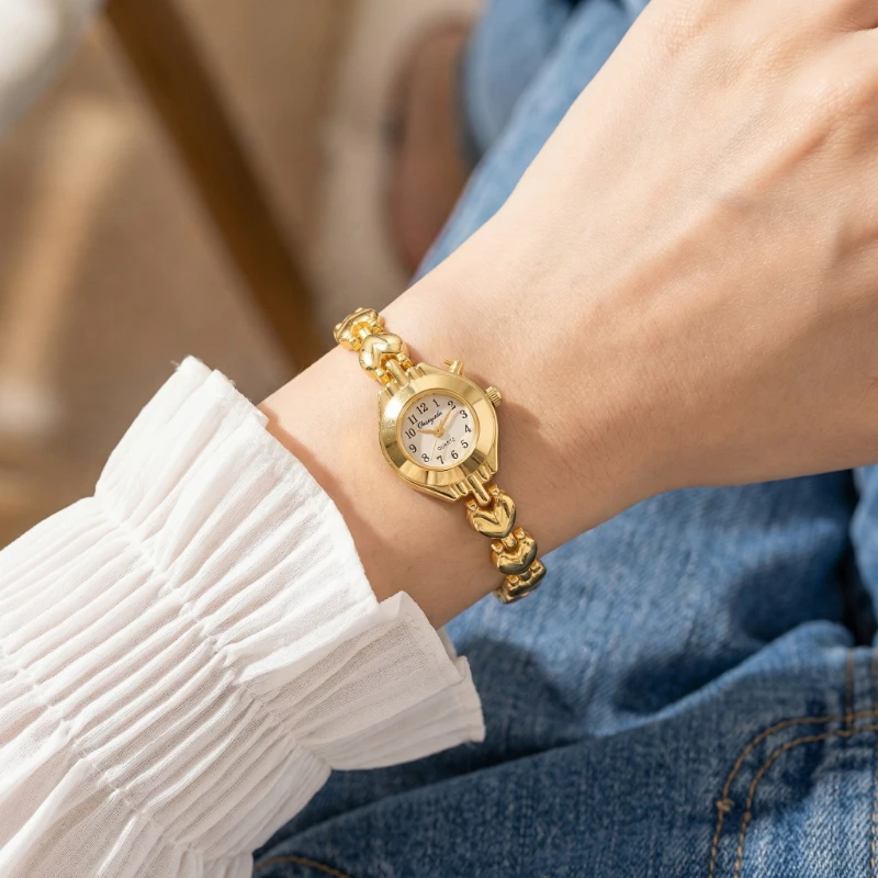 

Бренд Chaoyada, элегантные женские часы-браслет, модные женские кварцевые наручные часы в форме сердца, лучший подарок для женщин, часы Montre