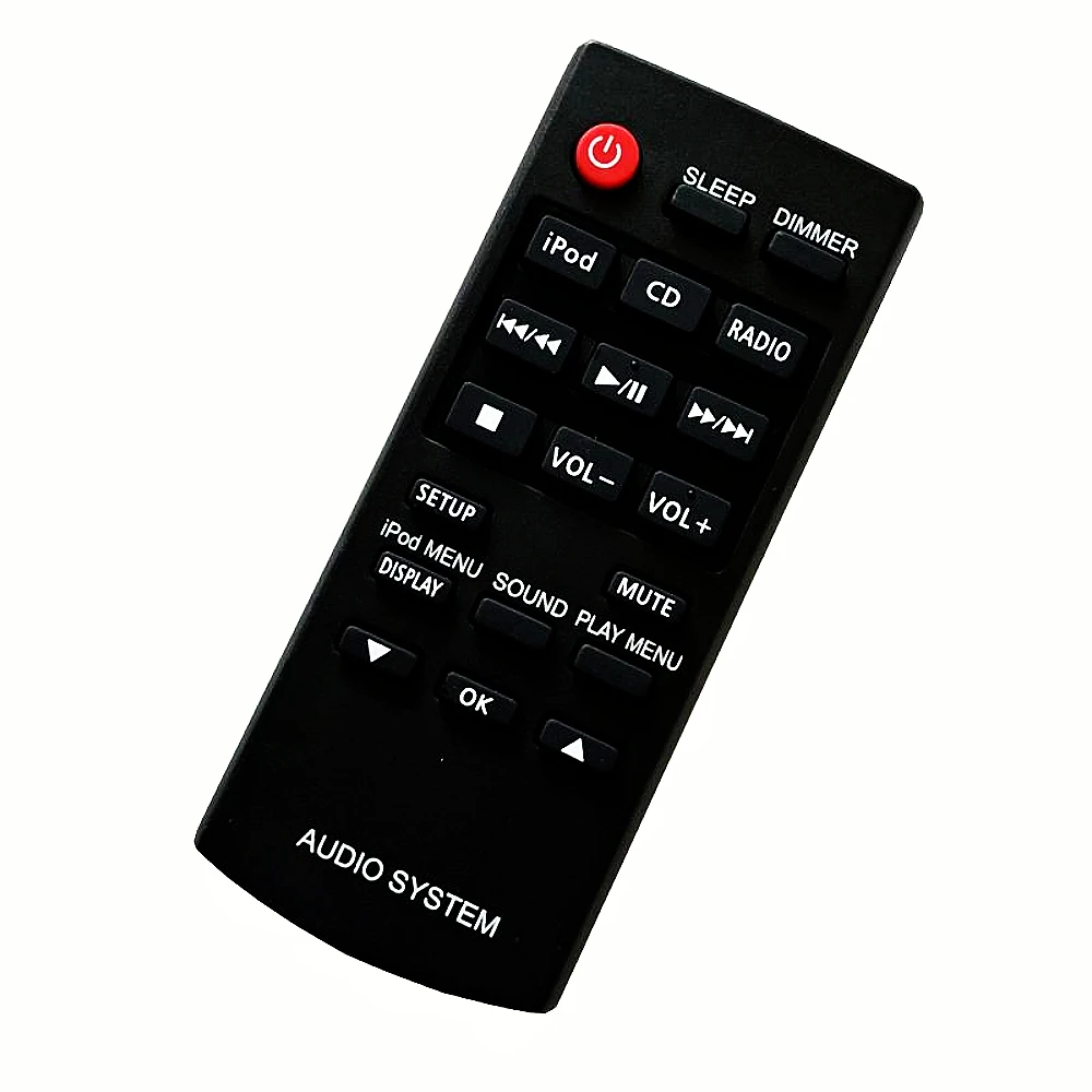 New Remote Control for Panasonic N2QAYC000056 N2QAYC000082 SC-HC37 SC-HC57 SC-HC57P SC-HC38 SC-HC58 Hi-Fi Bookshelf Audio System